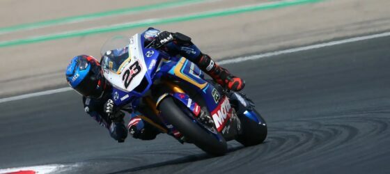 WORLD SUPERBIKE CHAMPIONSHIP AT NAVARRA CIRCUIT IN SPAIN