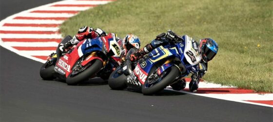 WORLD SUPERBIKE CHAMPIONSHIP AT MOST CIRCUIT IN CZECH REPUBLIC