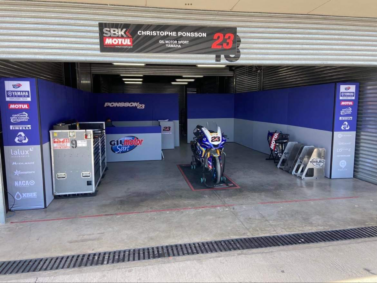 Box en tissu Racing Paddock/Salon 2021