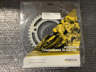 Couronne aluminium Racing 40.d/P.520 ALPHA RACING BMW S/M1000RR (K67S - K66M)