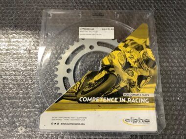 Couronne aluminium Racing 40.d/P.520 ALPHA RACING BMW S/M1000RR (K67S - K66M)