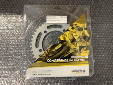 Couronne aluminium Racing 42.d/P.520 ALPHA RACING BMW